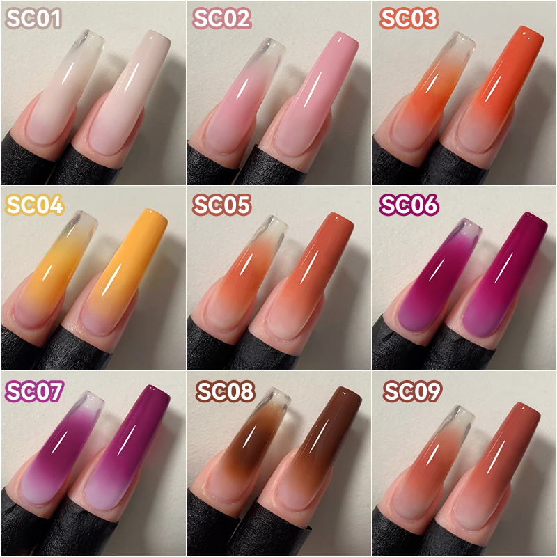 UR SUGAR 9 Renkli Gradyan Boya - Nail Art Gothic incelemesi ve fiyatı