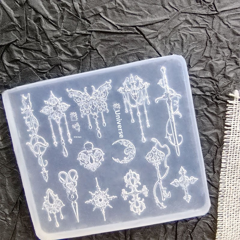 Gotik Vintage Metal Dokulu Tır - Nail Art Gothic incelemesi ve fiyatı