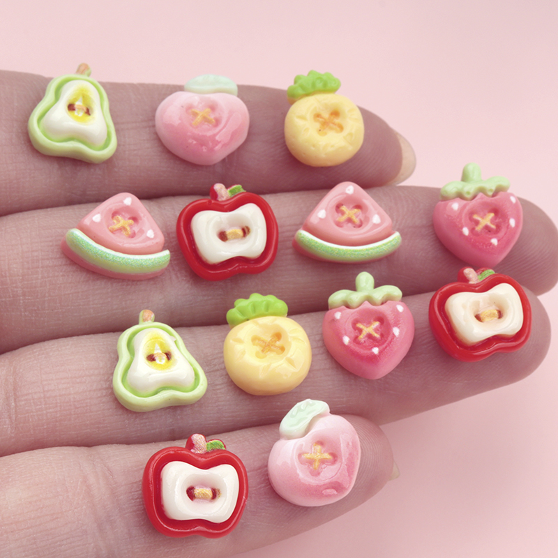 50/500 adet Mini Simüle Meyve  - Nail Art Strawberry incelemesi ve fiyatı