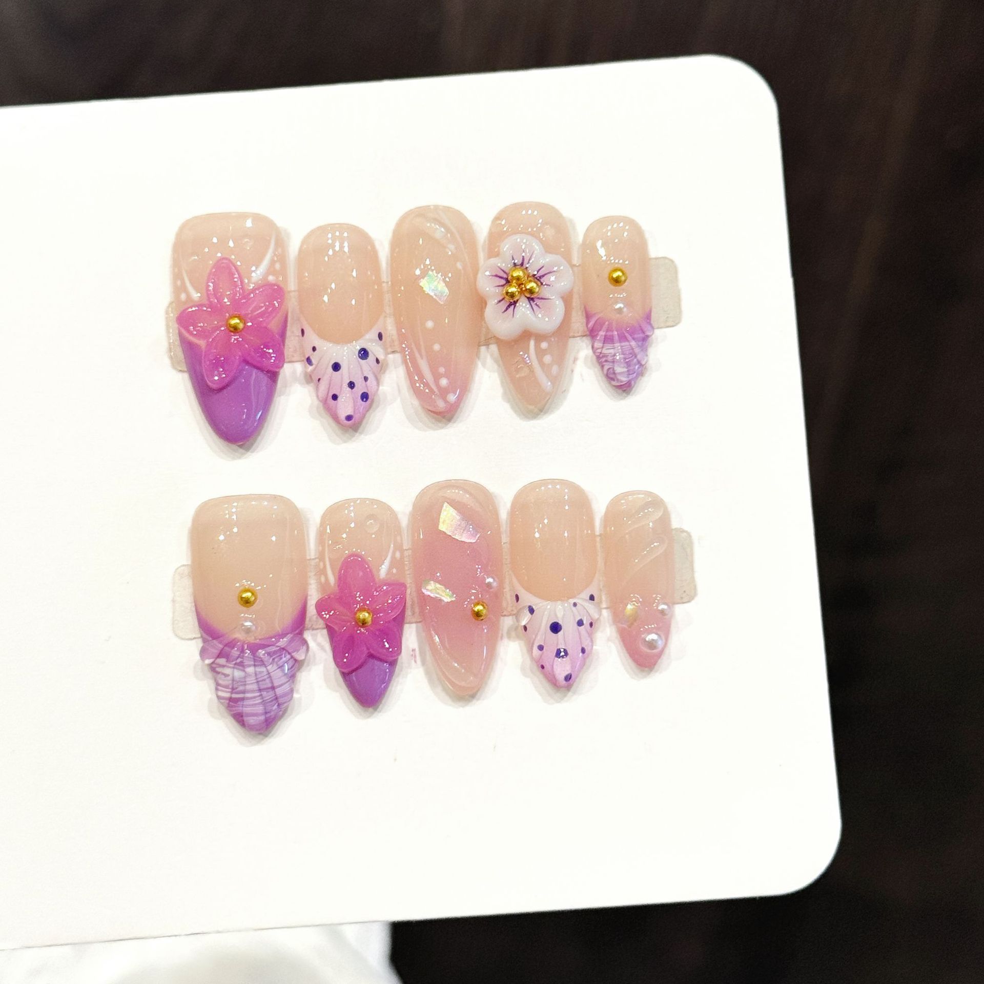 10 adet yaz güzel kırmızı çile - Nail Art Strawberry incelemesi ve fiyatı