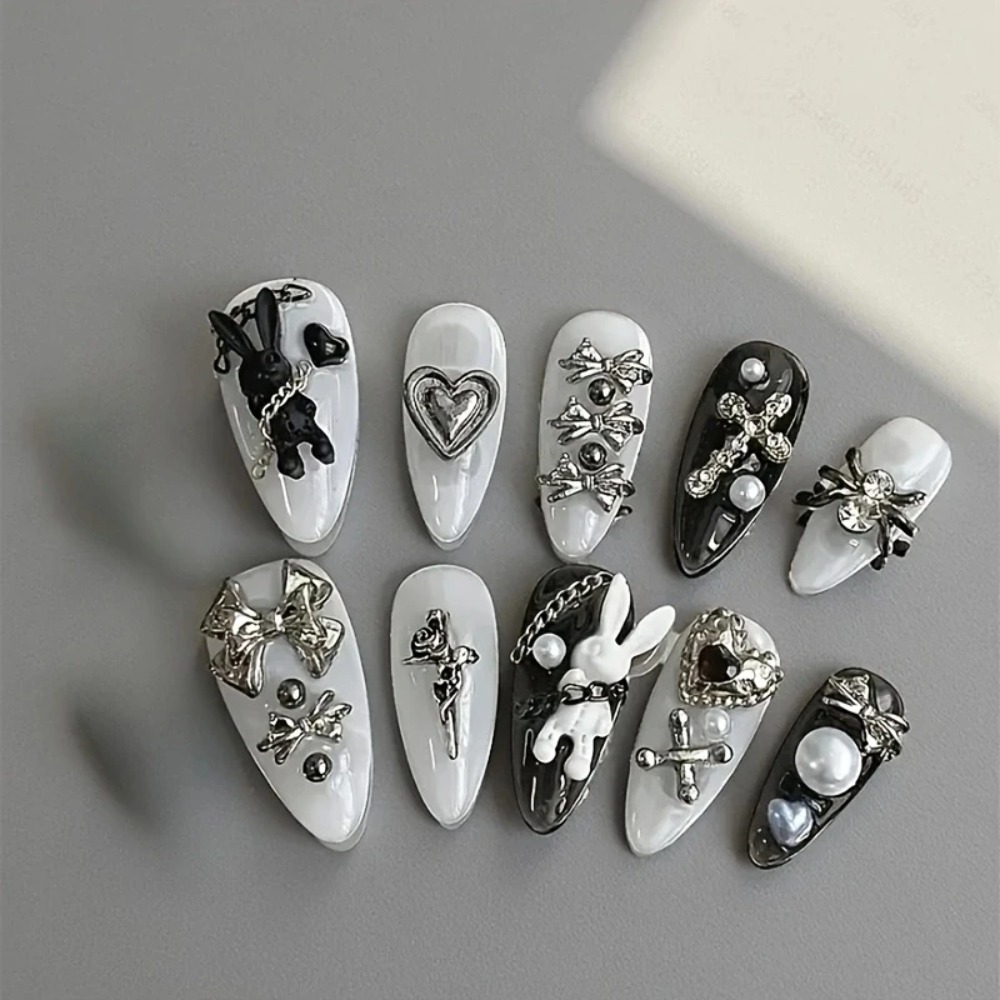YENİ 10 adet kişiselleştirilmi - Nail Art Gothic incelemesi ve fiyatı