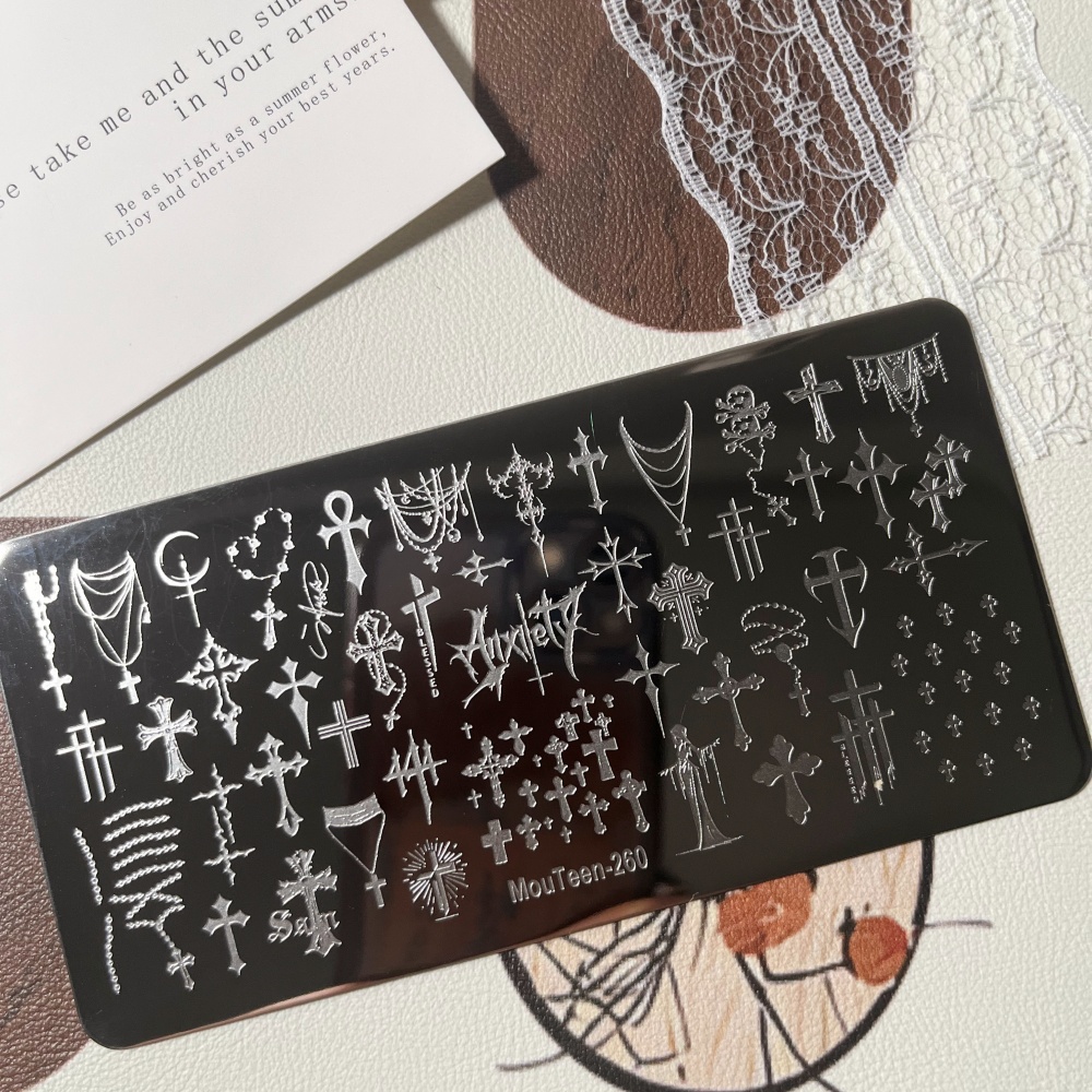 MouTeen259 Gotik Dantel Tırnak - Nail Art Gothic incelemesi ve fiyatı
